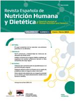 					View Vol. 17 No. 4 (2013): Spanish Journal of Human Nutrition and Dietetics
				